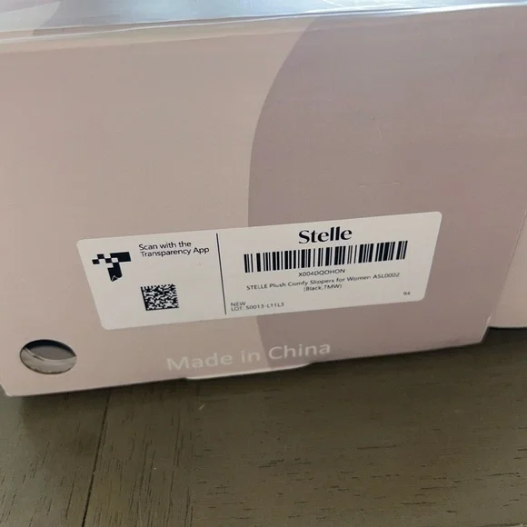 Stelle genuine suede platform slippers size 7 - Picture 6 of 8